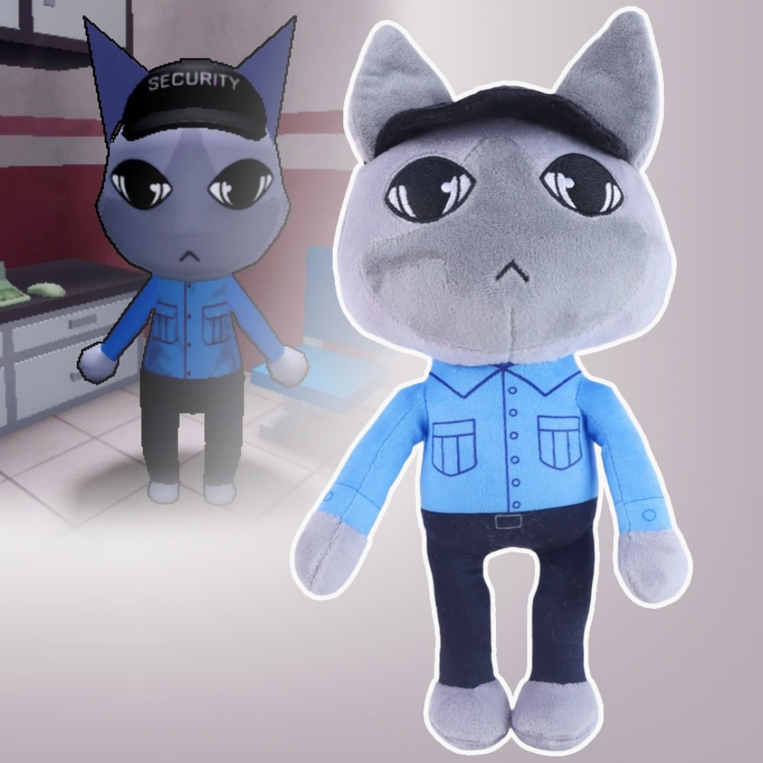 Home Security Game - Tierklinik-Sicherheits-Plüschtier Tierklinik-Spiel-Merchandise Weiche Stoffpuppe für Fans