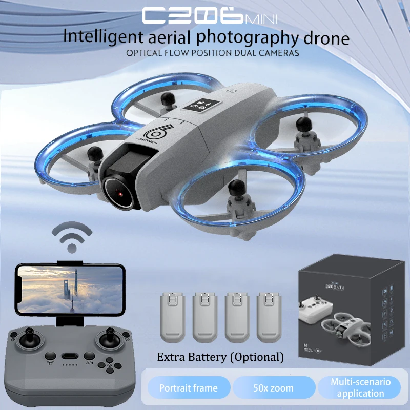 Home Security Cameras Outdoor - CZ06 Mini RC Quadcopter Drohne –