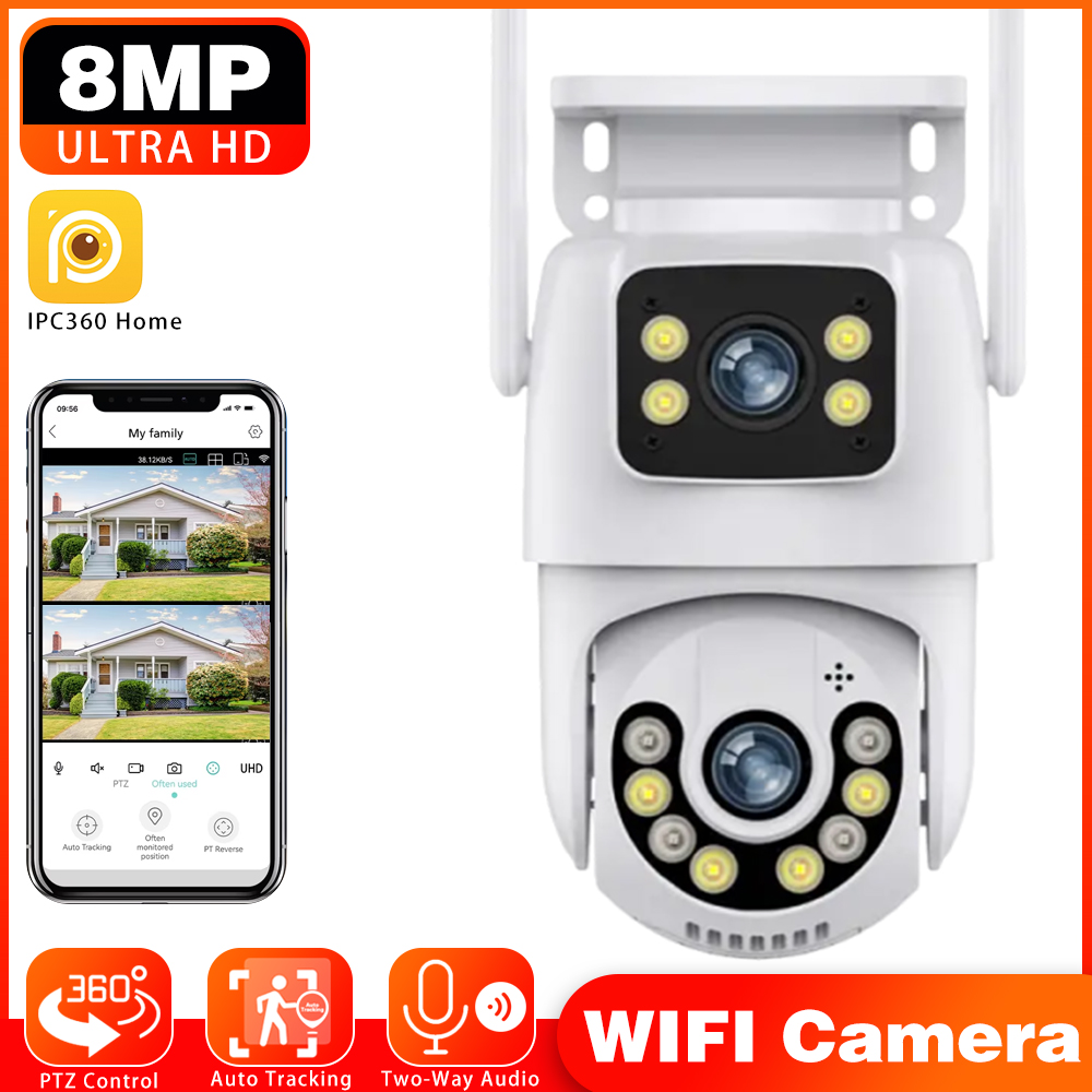 Home Security Kamera - 8MP IPC360 Hause WIFI IP Kamera