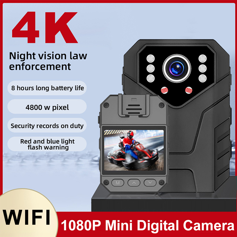 Home Security Video Cameras - 1080P Full HD Mini-Kamera mit 2-Zoll-Bildschirm,