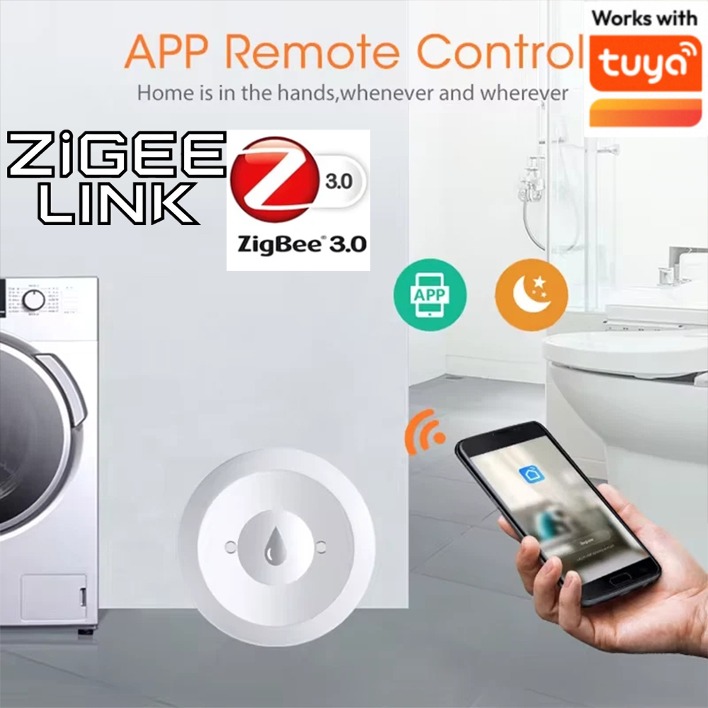 Home Security Alarm System - Für Tuya ZigBee 3.0 Intelligenter Wasserleck-Sensor