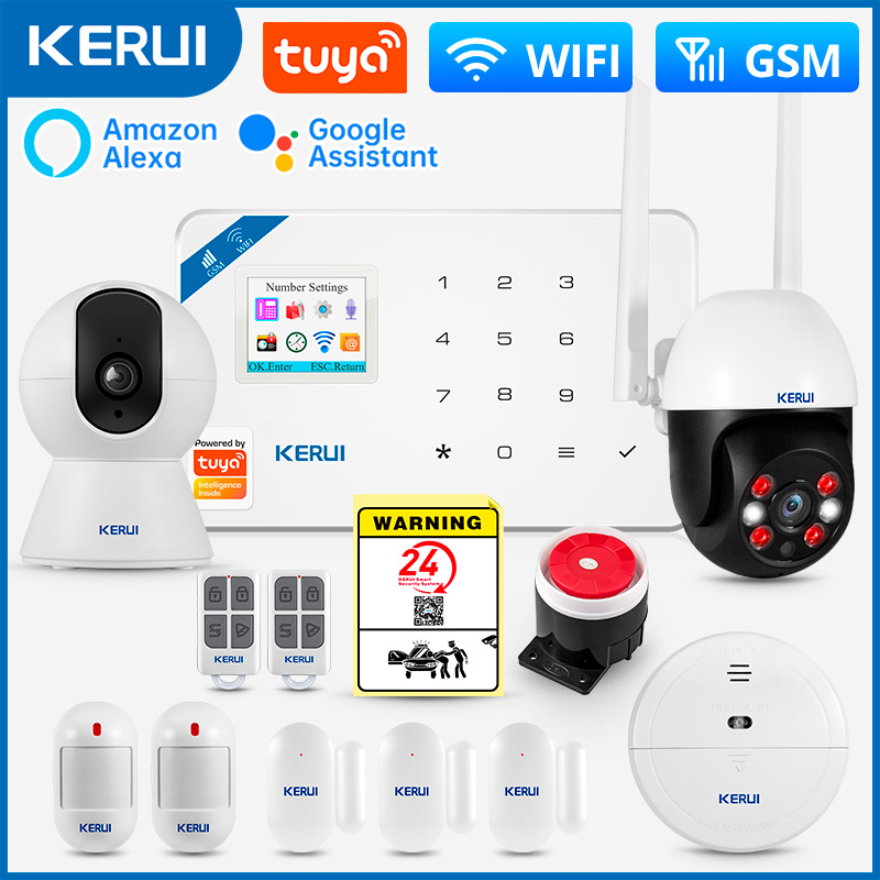 Home Security Kamera - KERUI W181 Alarm System Security Home