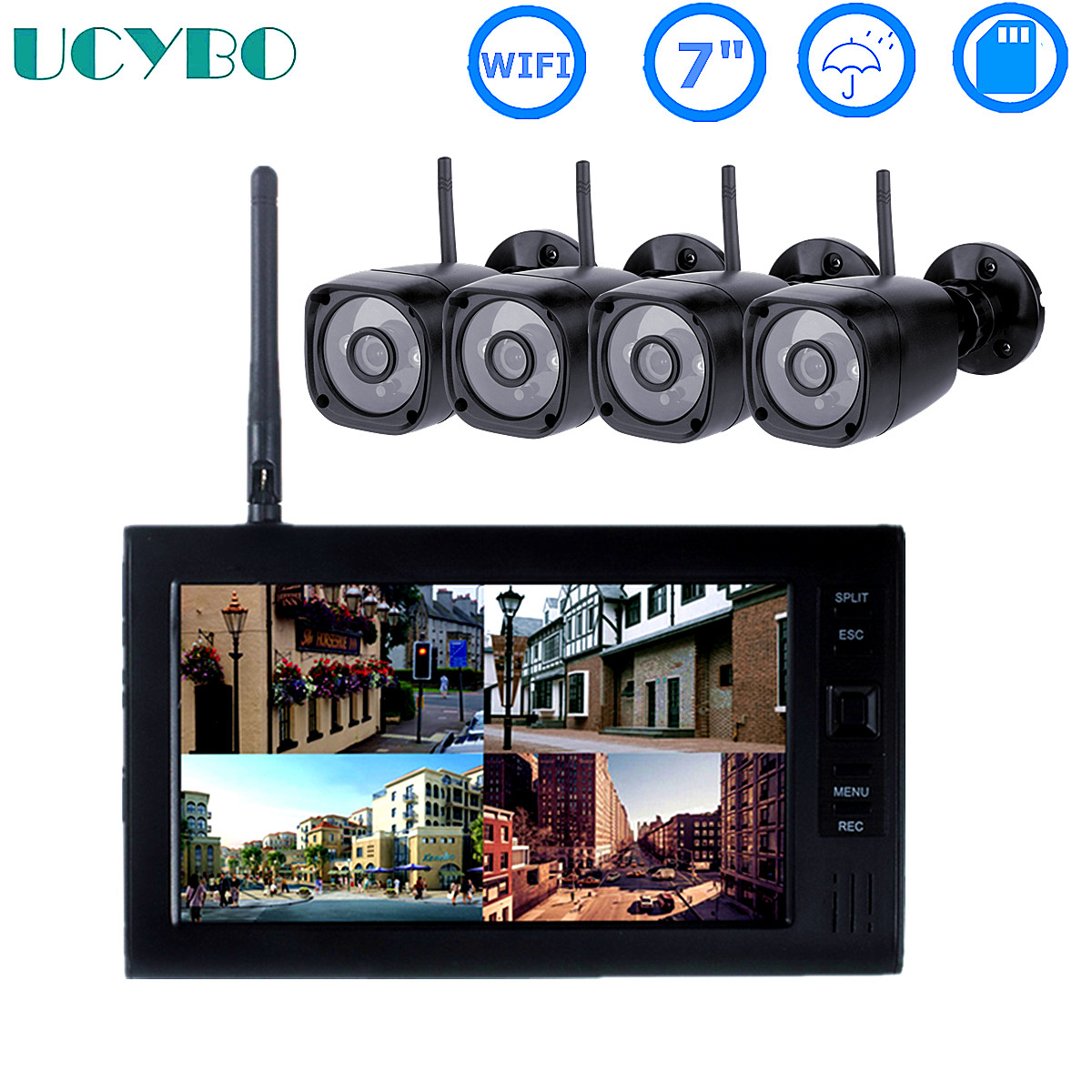 Home Security Camera System - 7 