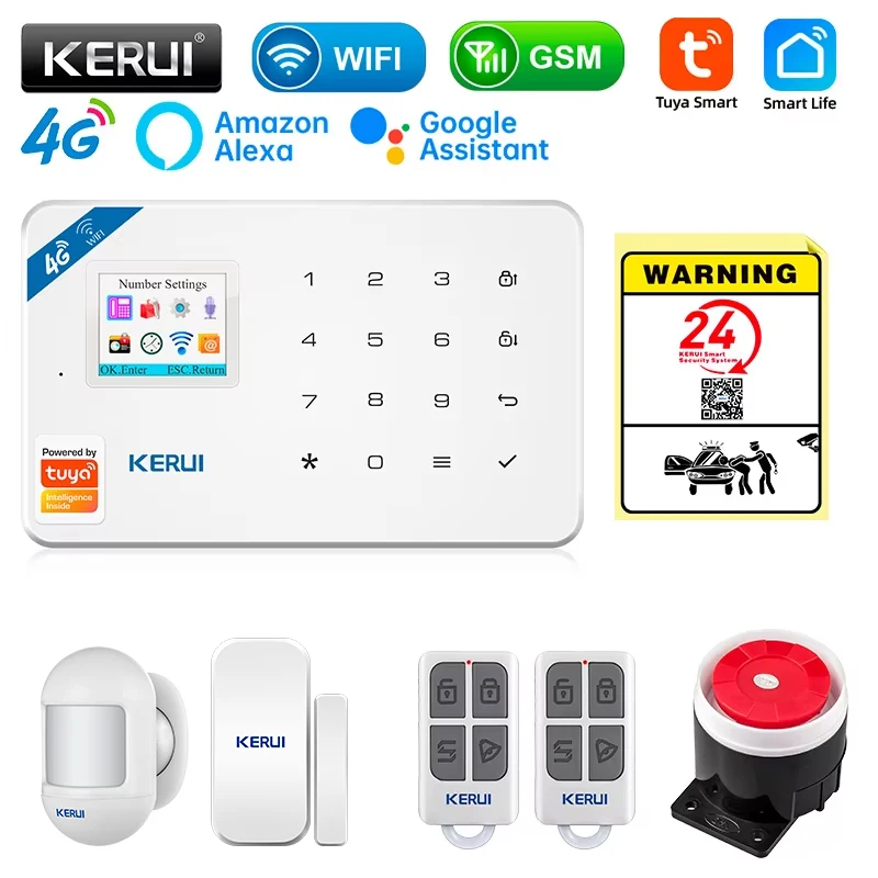 Home Security Technician - KERUI Sicherheit Alarm System Kit W184