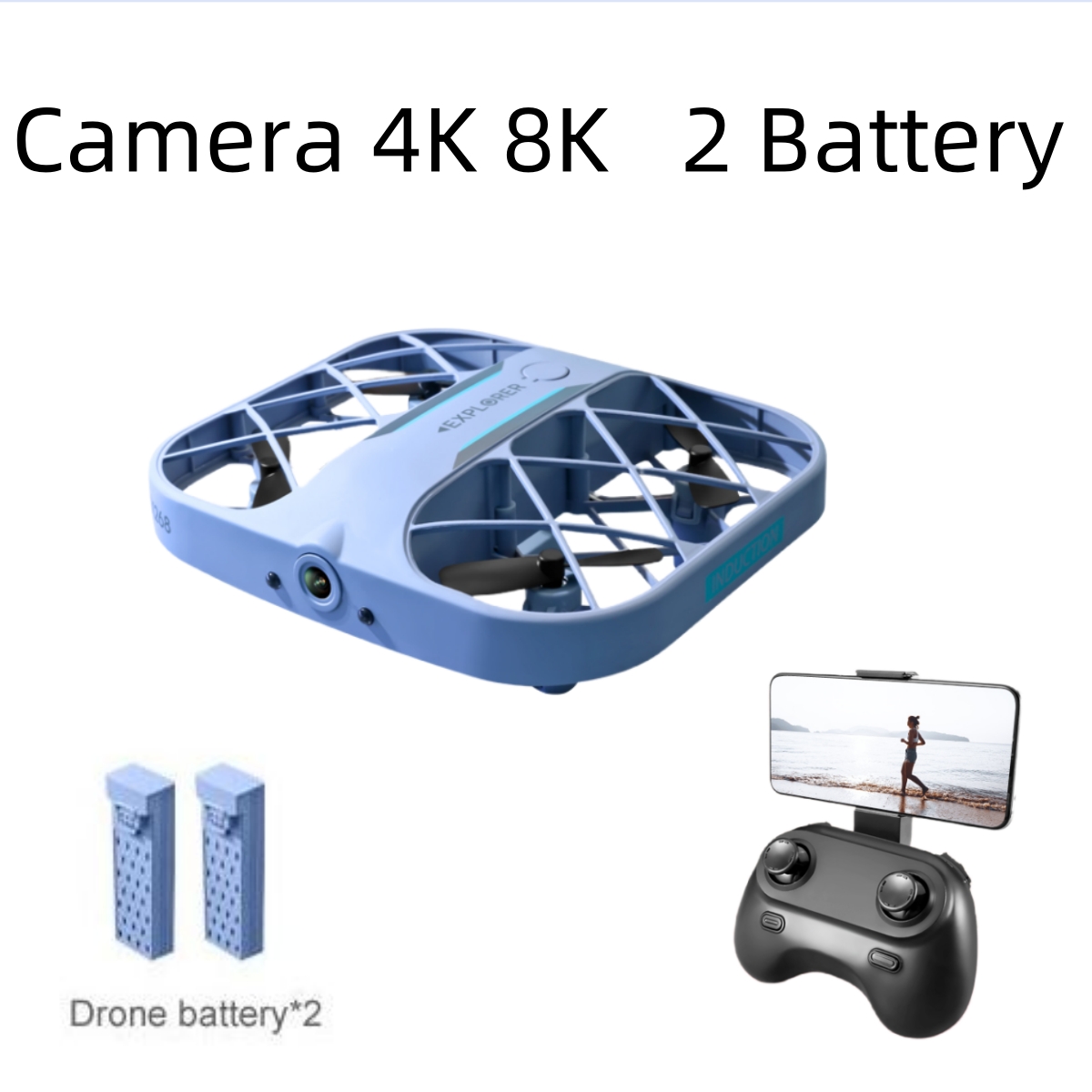 Home Security Cameras Outdoor - JJRC H107 FPV RC-Drohne mit 2