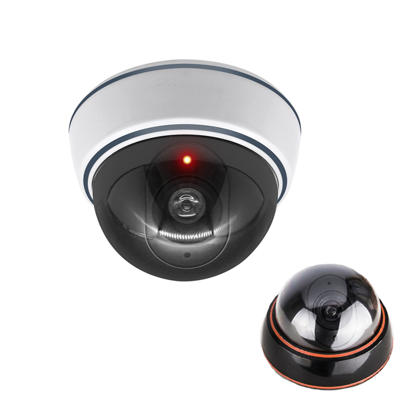Home Security Technician - Kreative Schwarz/Weiß Gefälschte Dome Kamera Simulation