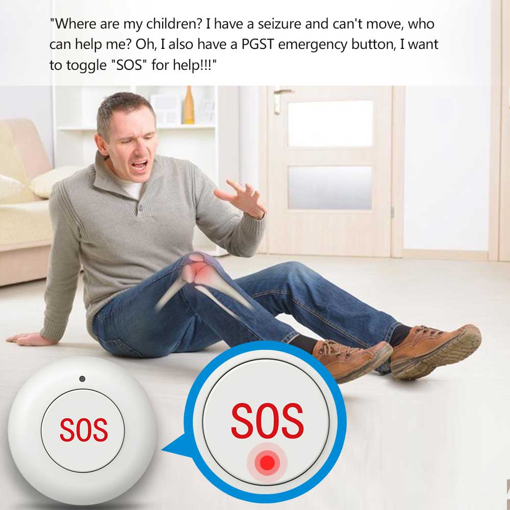 Drahtloser SOS-Knopf, Smart Ho – Home Security Alarm System Bewertung und Preis