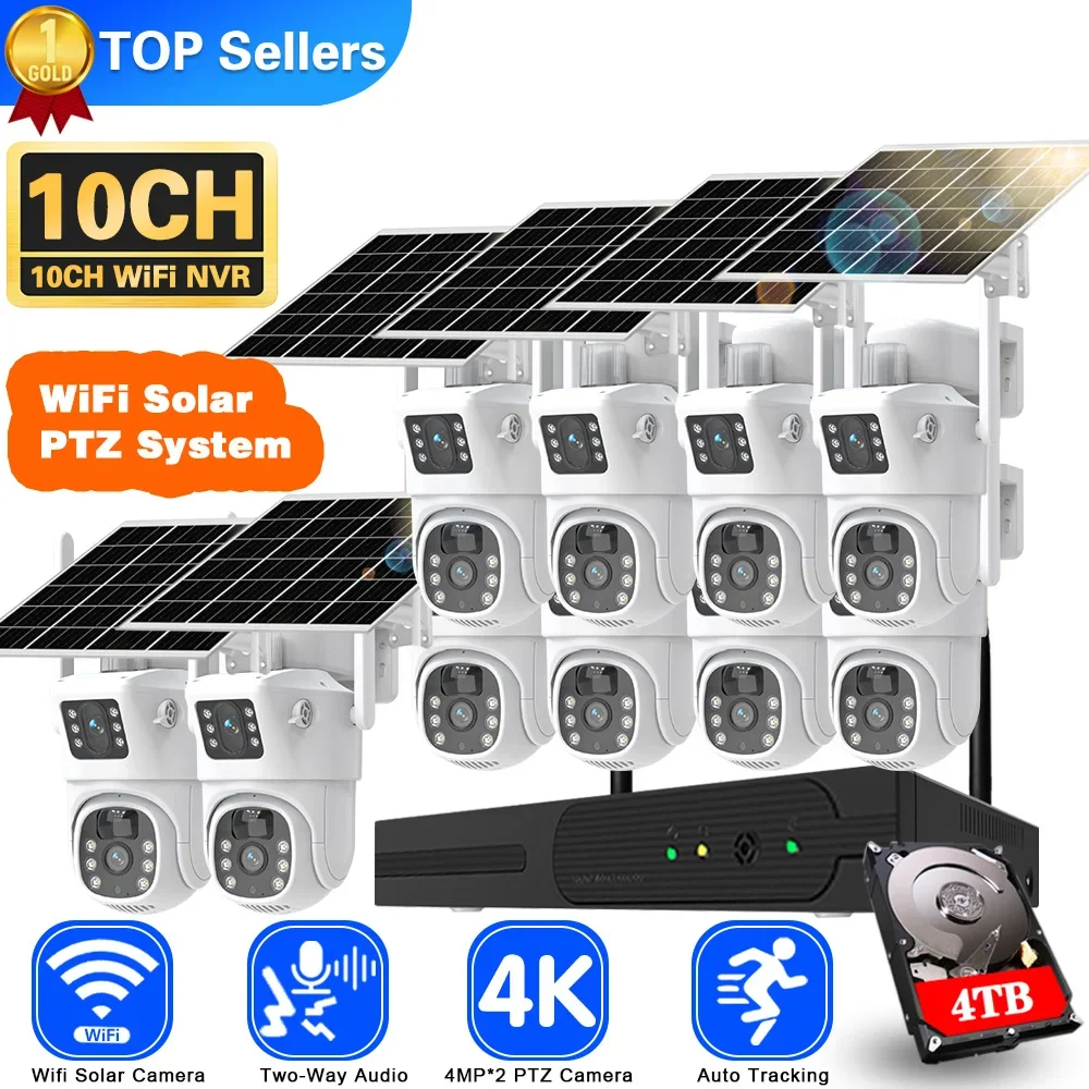 4k 8mp Dual Lens Wifi Solar CC – Home Security Premium Bewertung und Preis