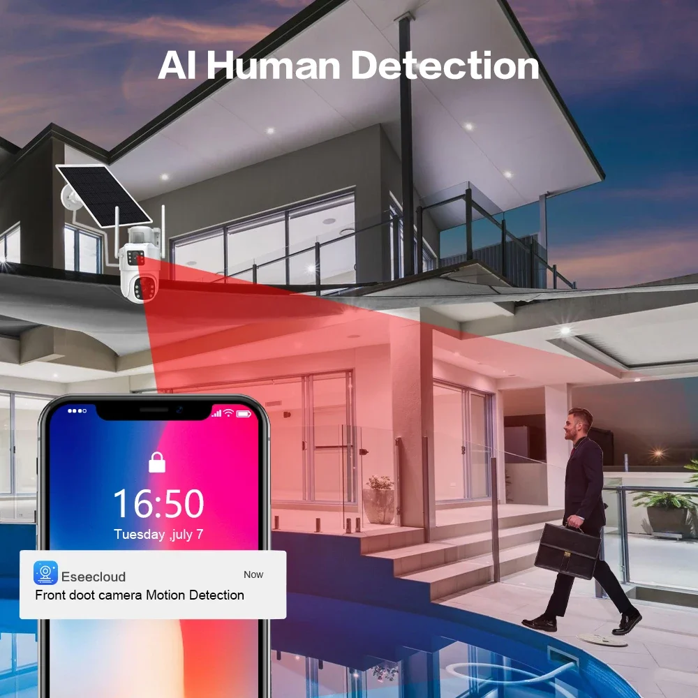 4k 8mp Dual Lens Wifi Solar CC – Home Security Premium Bewertung und Preis