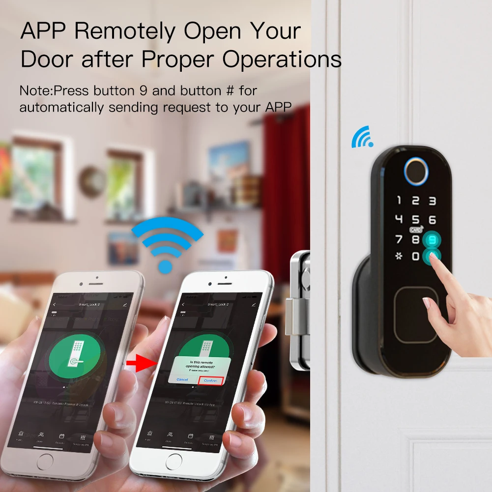MOES WiFi Tuya Smart Lock Tür  – Home Security Services Bewertung und Preis