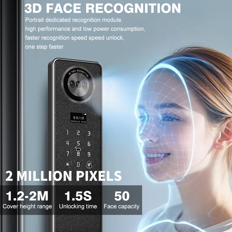 Tuya WiFi Smart Door Lock, bio – Home Security Doors Bewertung und Preis