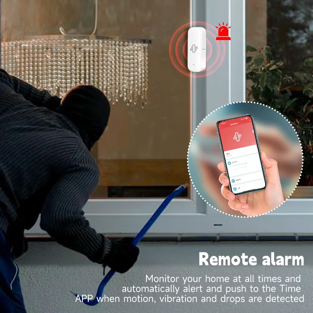 Smart ZigBee Vibration Sensor  – Home Security Monitor Bewertung und Preis