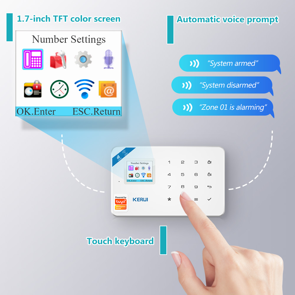 KERUI W181 Alarm System Securi – Home Security Kamera Bewertung und Preis