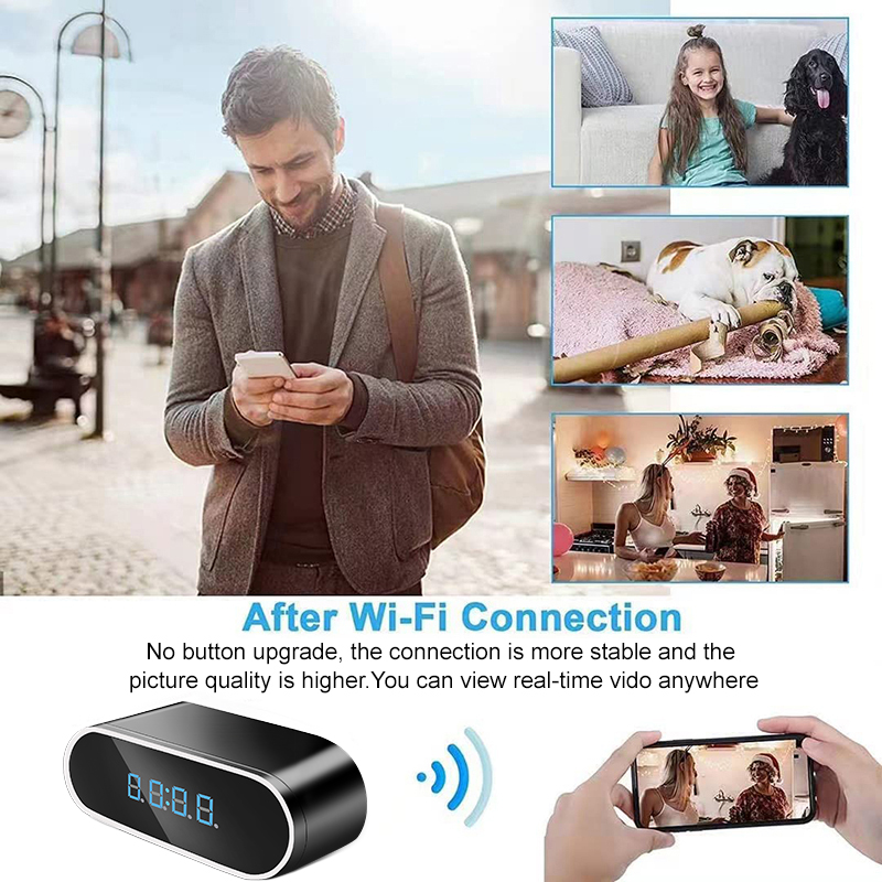 Full HD 1080P Wecker Mini Kame – Home Security Kamera Bewertung und Preis