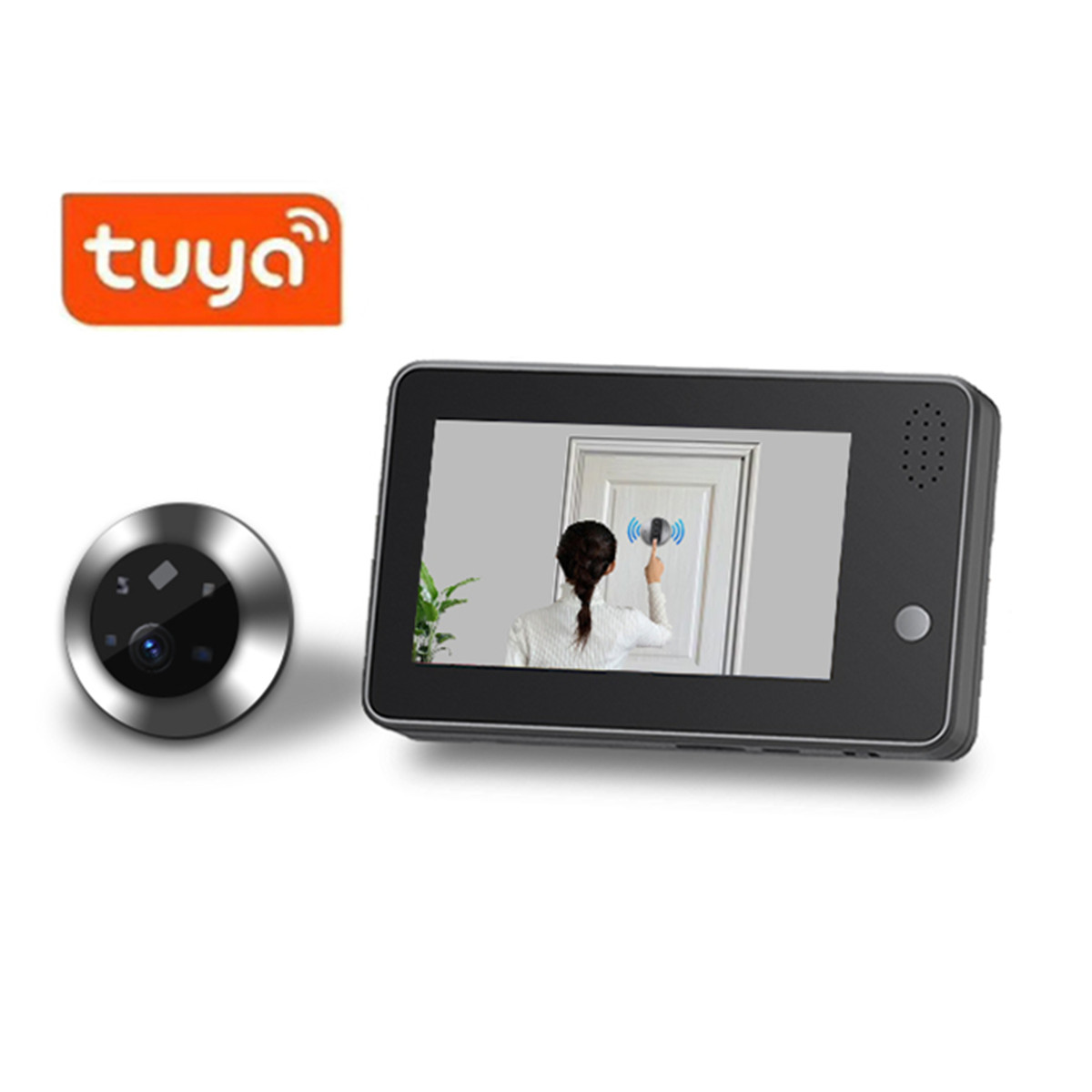4,3-Zoll Tuya Smartlife WLAN-T – Home Security Video Cameras Bewertung und Preis
