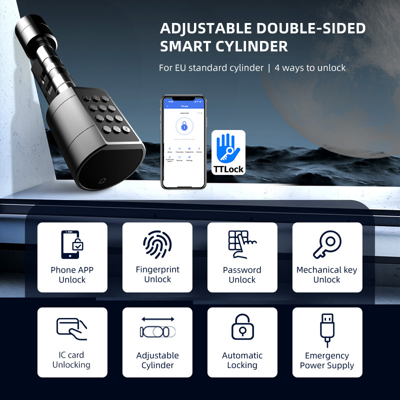 Intelligentes zylindrisches Eu – Home Security Services Bewertung und Preis