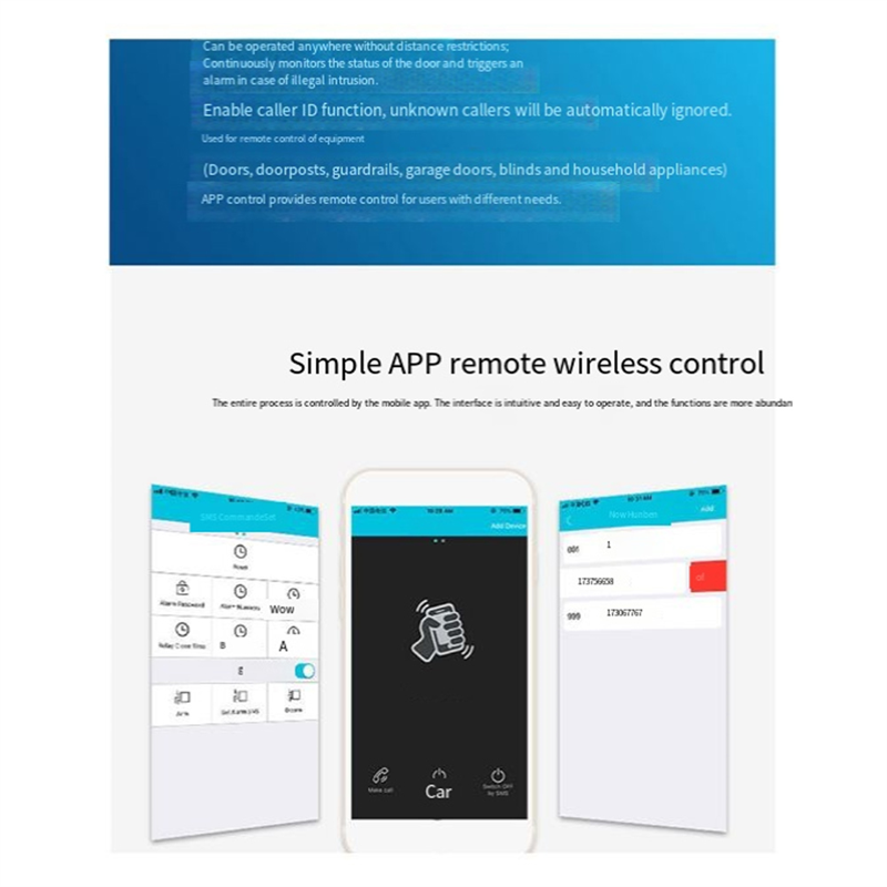 B04C-RTU5024 GSM Türöffner Rel – Home Security Doors Bewertung und Preis
