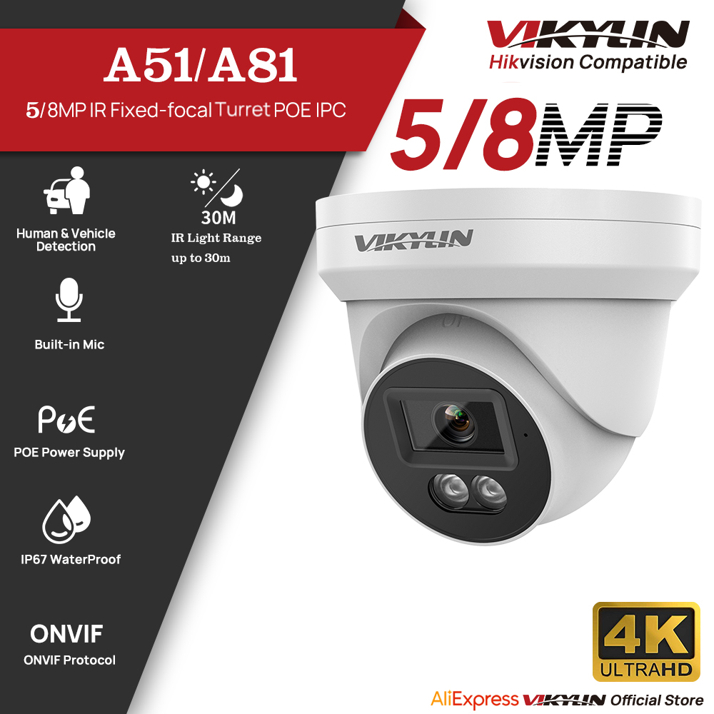 VIKYLIN 5/8MP HD IP-Sicherheit – Home Security Service Bewertung und Preis