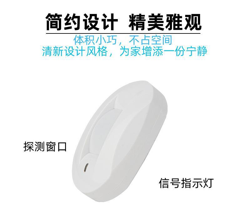 Kabelgebundener PIR-Vorhang-Be – Home Security Alarm System Bewertung und Preis