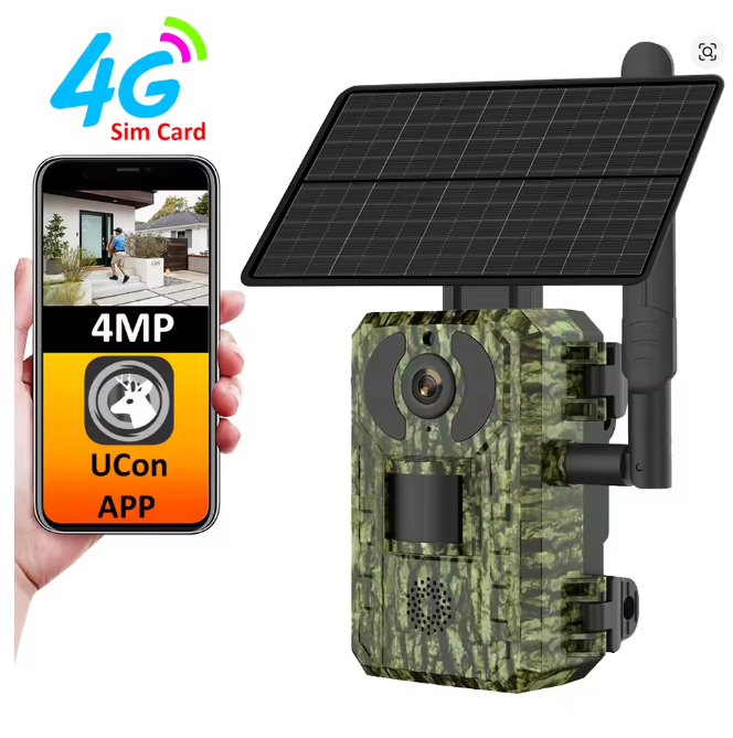 4G SIM Solar Wildkamera mit 94 – Home Security Game Bewertung und Preis