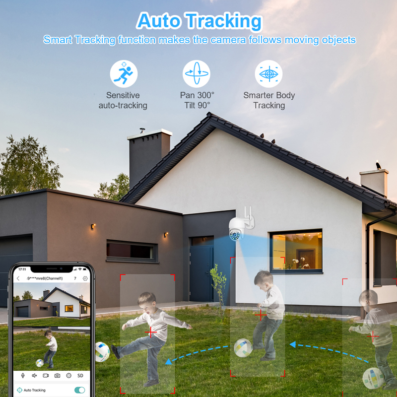 Smar 3MP Kabelloses CCTV-Siche – Home Security Kamera Bewertung und Preis