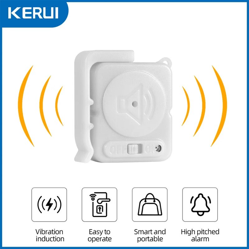 KERUI Kabellose Vibrations-Ala – Home Security Doors Bewertung und Preis